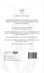 Professional Carnivorous Plant Soil | Pre-Mixed 2.2 Dry Quarts