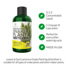 Load image into Gallery viewer, Professional Liquid Snake Plant Fertilizer
