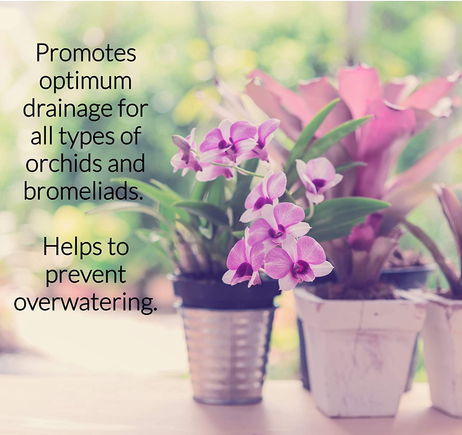 Premium Orchid Soil All Purpose Blend | Pre-mixed 2.2 and 8.2 Dry Quarts