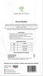 Indoor Plant Fertilizer Pellets Macro+